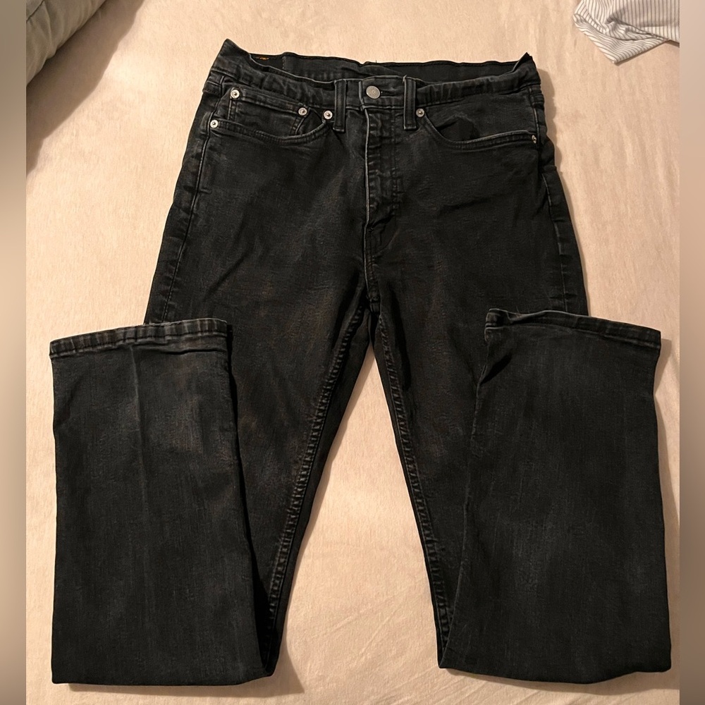 Levi's Black Straight Jeans Classic Style